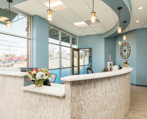 Dental Design of New England reception area