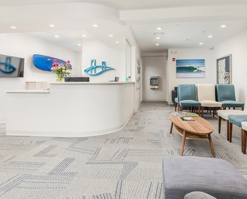 Forster Orthodontics patient waiting area