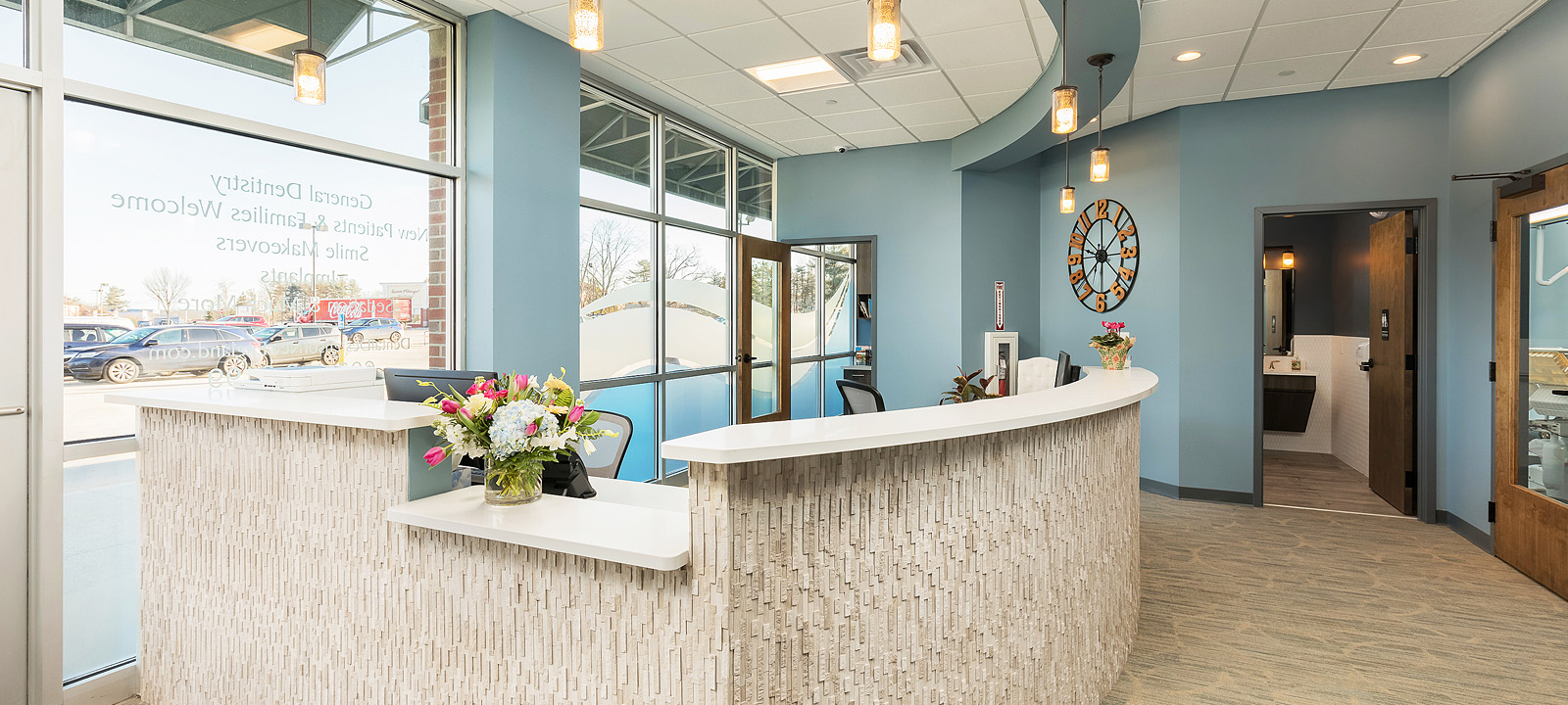 Dental Design of New England reception area