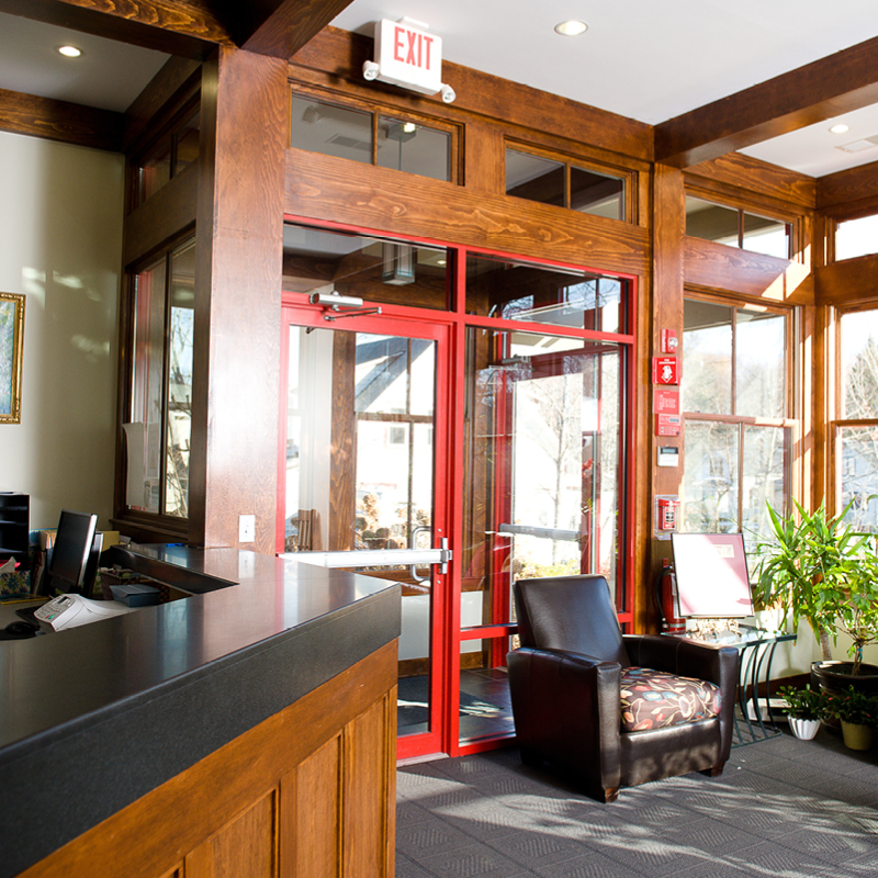 Paquette Family Dental reception area