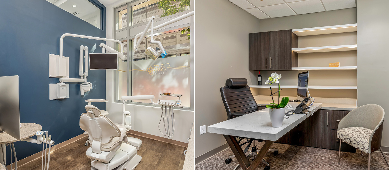 Trinity Dental treatment room and consultation space