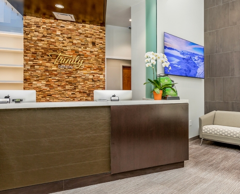 Trinity Dental reception area