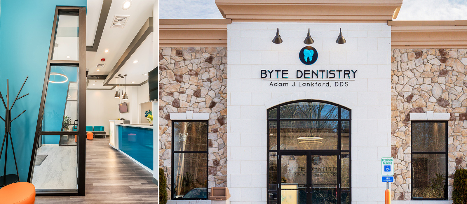 Byte Dentistry front entrance