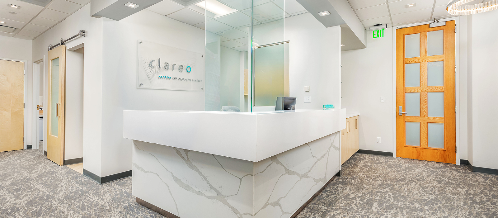 Clareo Centers For Aesthetic Surgery front desk