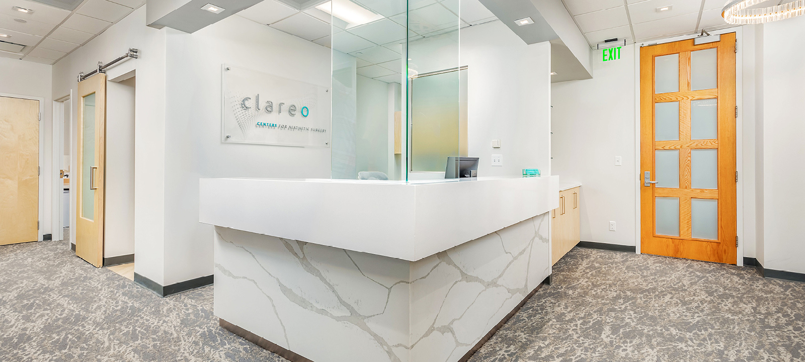 Clareo Centers For Aesthetic Surgery front desk