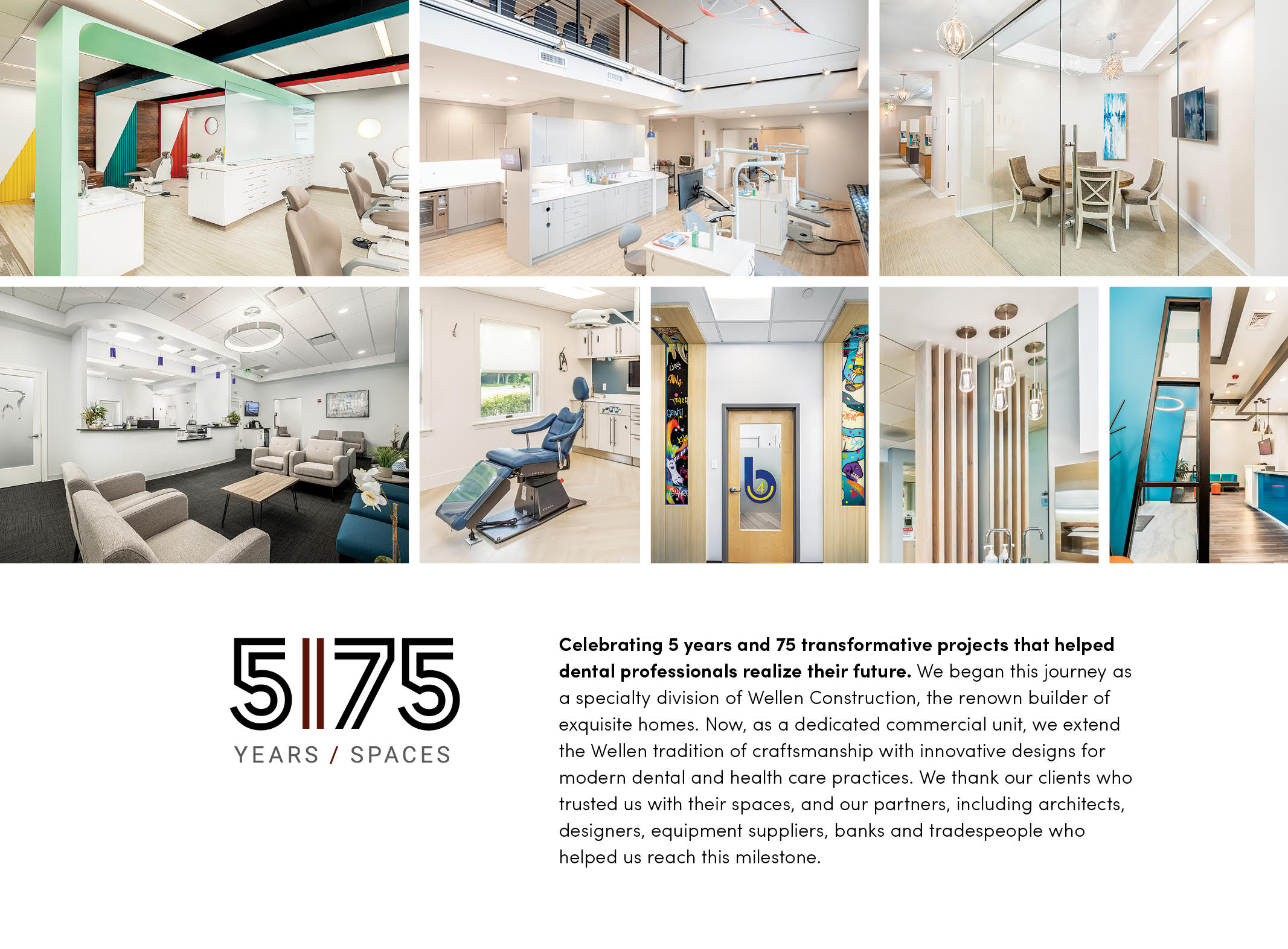 5 years and 75 Transformational Projects